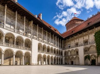 Wawel dziedziniec